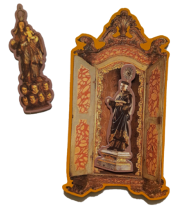 Imã 3 peças "Oratório, Nossa Senhora e Santo Antônio - Museu da Inconfidência"