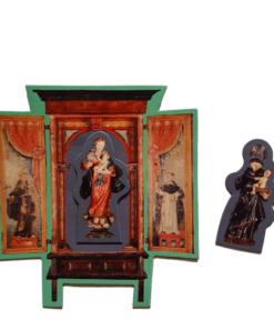 Imã 3 peças "Oratório, Nossa Senhora e Santo Antônio do Museu do Oratório"